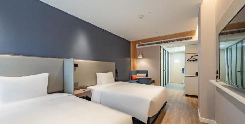 Holiday Inn Express Shanghai Expo Centre By Ihg Exterior foto